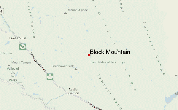 names of block mountains
