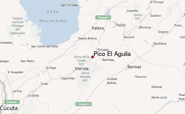 Pico El Águila Mountain Information