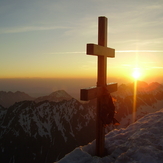 Cross on the summit, Krivan