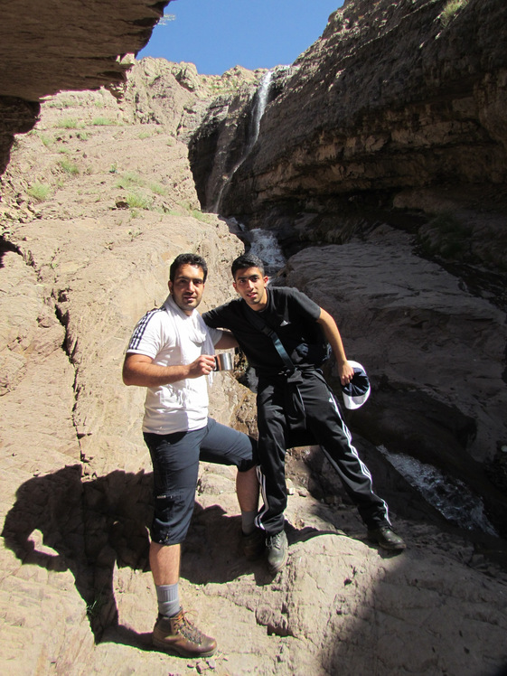 naser ramezani :  atashriz waterfall, Damavand (دماوند)