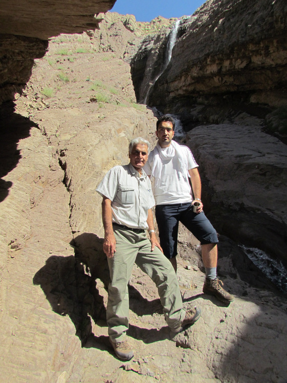 naser ramezani :  atashriz waterfall, Damavand (دماوند)