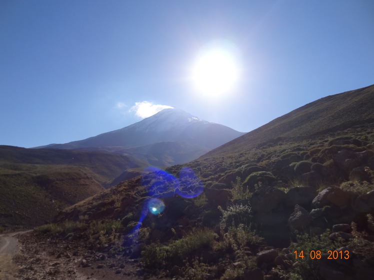 طلوع افتاب جبهه غربی دماوند, Damavand (دماوند)