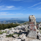 Dinara, the highest peak in Croatia