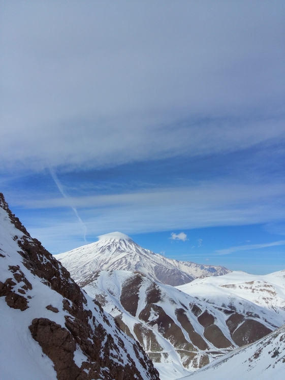 Damavand from Doberar Area, Damavand (دماوند)