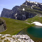 Alpine Lake at 1980m elevation at Tymfi Mt.