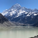 Aoraki/Mt Cook & the Hooker Glacier terminus