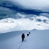 1st step of Khuiten peak, Khüiten Peak or Friendship Peak (友谊峰)