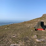 Summit camp on Galtymore East