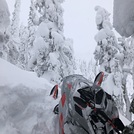 Beautiful snowmobile day 