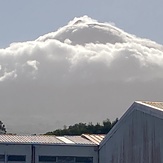 Pico in clouds, Montanha do Pico