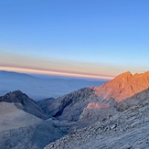 The majestic alpenglow, Mount Williamson