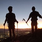 Sunrise over Palm Springs from Skyline Trail 11/25/22Skyline Trail 11/25/22 Jared & Gino