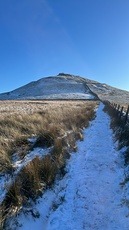 Cold morning at Shutlingsloe photo