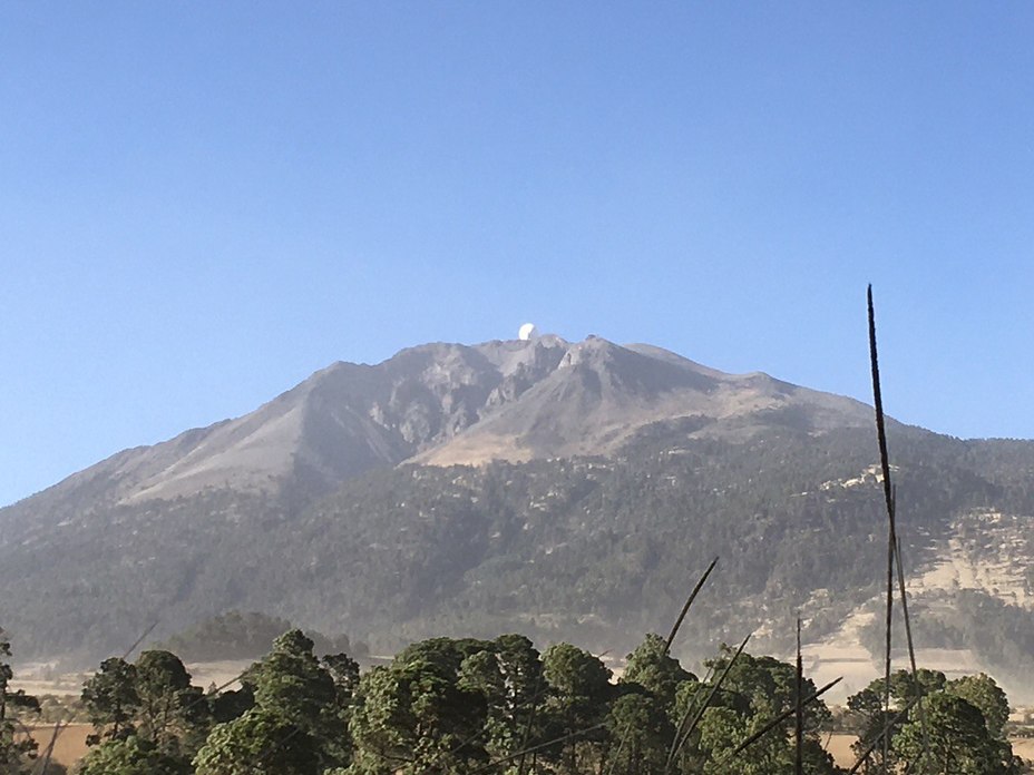 Sierra Negra vista de Cd. Serdán a Atzizintla, Pico de Orizaba