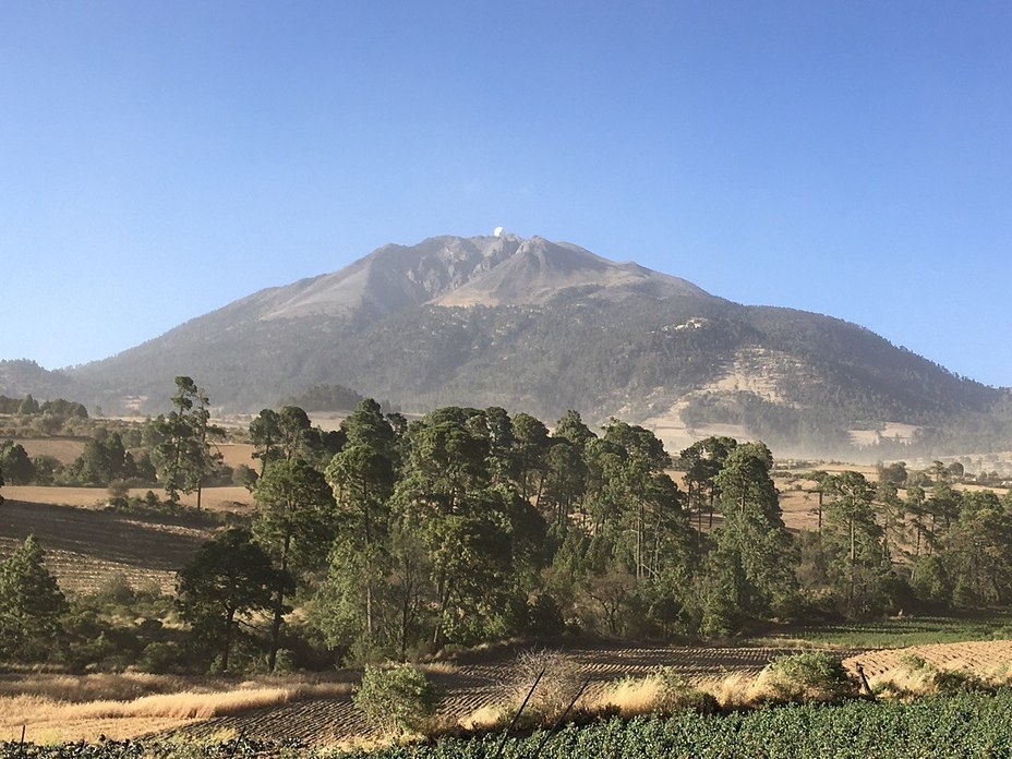 Sierra Negra vista de Cd. Serdán a Atzizintla, Pico de Orizaba