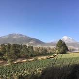 Sierra Negra vista de Cd. Serdán a Atzizintla, Pico de Orizaba