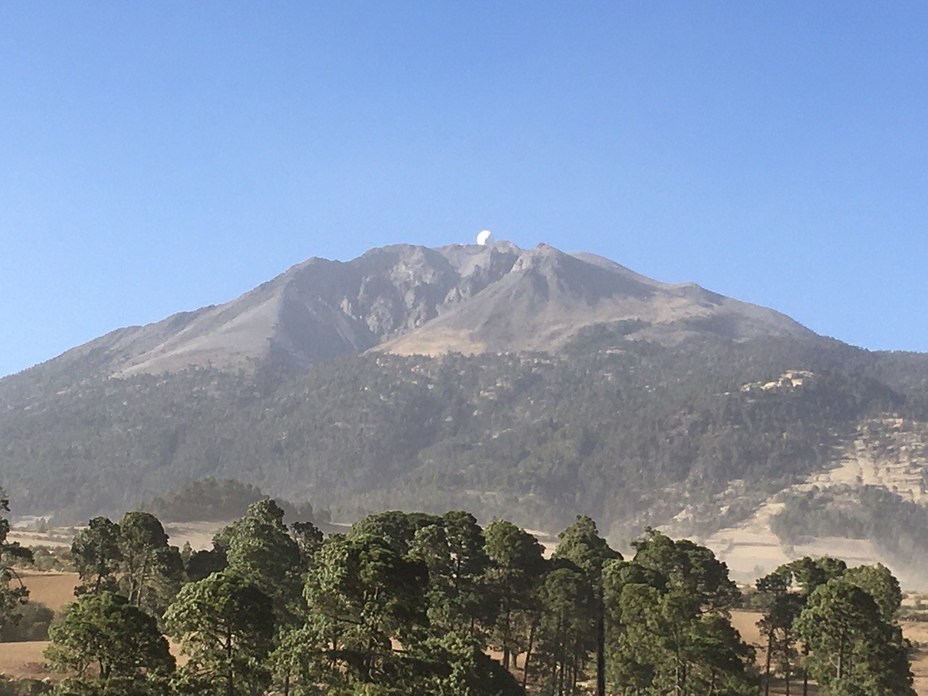 Sierra Negra vista de Cd. Serdán a Atzizintla, Pico de Orizaba