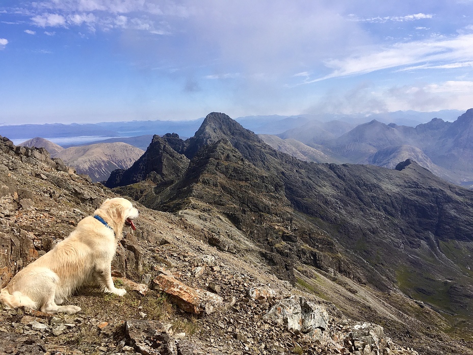 Favourite walk for Douglas from The Lookout Skye, Bruach Na Frithe