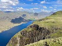 View from Whin Rigg towards Wastwater  photo