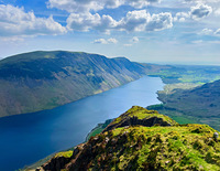 View from Yewbarrow over Wastwater photo