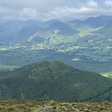 Dodd from Long Side, Dodd (Lake District)