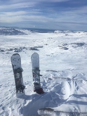 Great snow sunshine and no wind!, Legges Tor photo