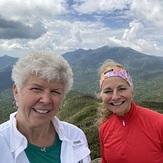 Two hiking junkies, Mt Garfield