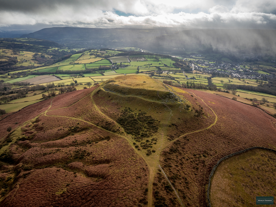 Crug Hywell above Crickhowell 