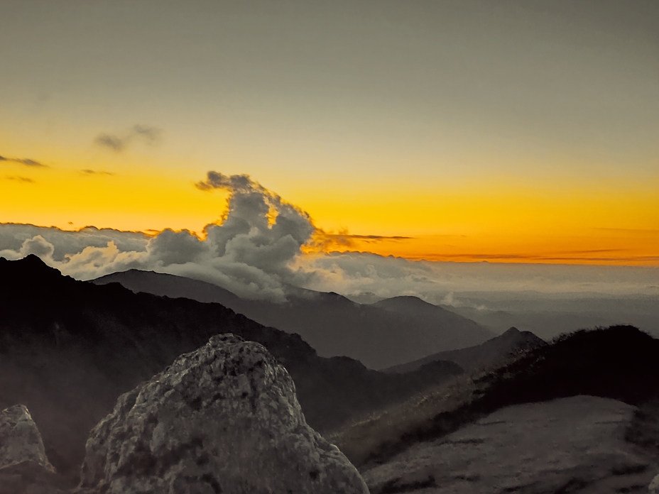 Above the clouds, Snowdon