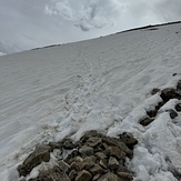 Snow sheet, Mount Elbert