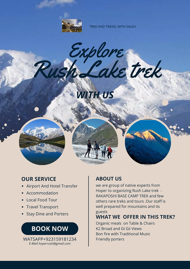 Whole details of Rush lake trek, Rush Peak