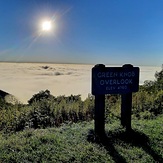 Ocean clouds, Mount Mitchell (North Carolina)