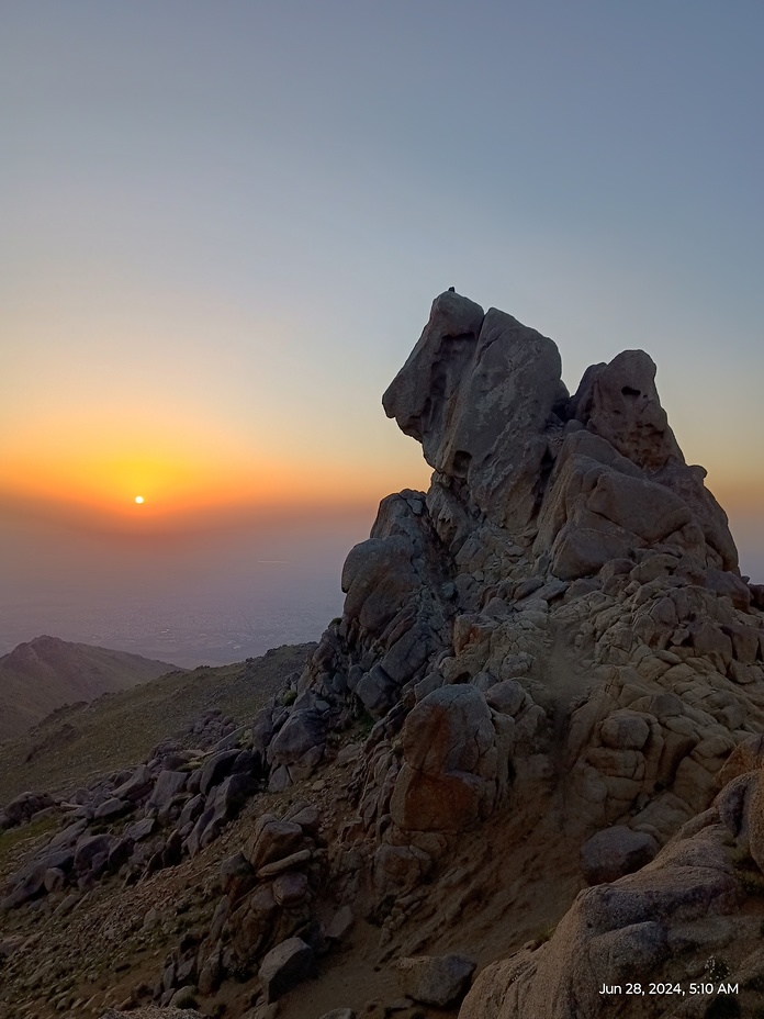 Sunrise in Mount Alvand, Alvand (الوند)