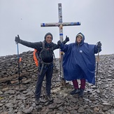 My wife and me, Mount Aragats