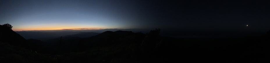 Sunset on telescope peak