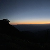 Sunset on telescope peak