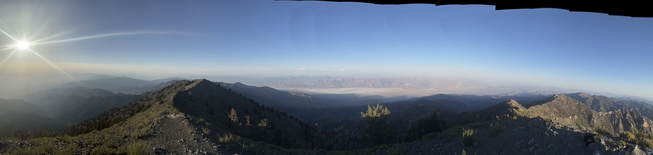 Summit sunset, Telescope Peak