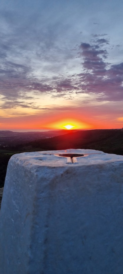 Sunrise at Roseberry, Roseberry Topping