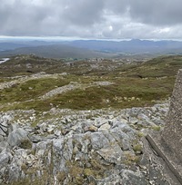 From the summit trig of Aghla Beg, Aghla Mountain photo