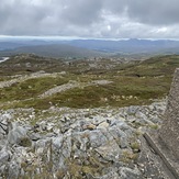 From the summit trig of Aghla Beg, Aghla Mountain