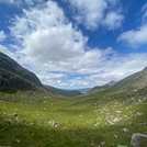 Climbing Slieve Snacht from the Poisoned Glen