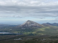 Climbing Slieve Snacht from the Poisoned Glen photo