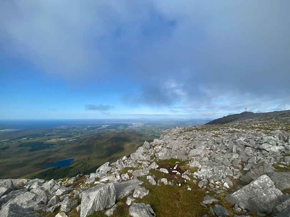 Mukish, the third-highest peak in the Derryveagh Mountains., Muckish