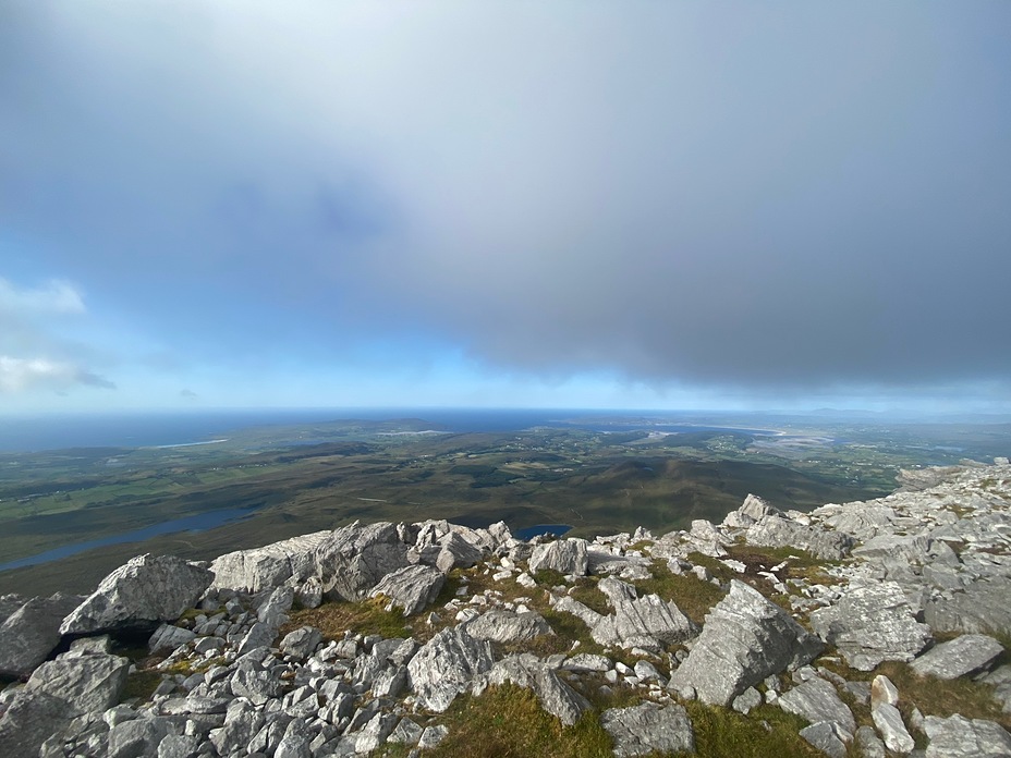 Muckish summit vista