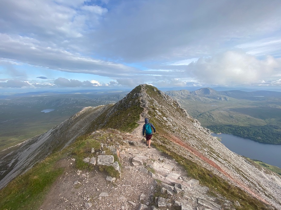 Mont Errigal vista, Mount Errigal