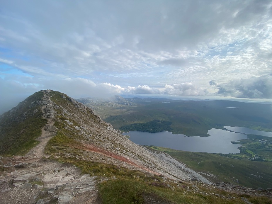 Mont Errigal vista, Mount Errigal