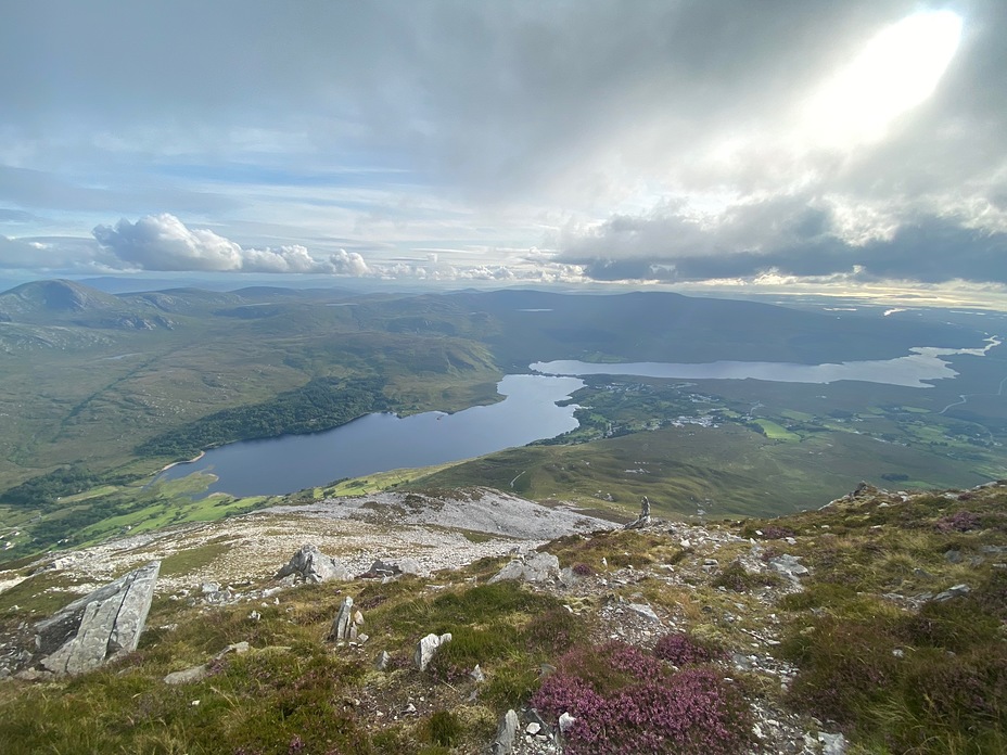 West from Errigal, Mount Errigal