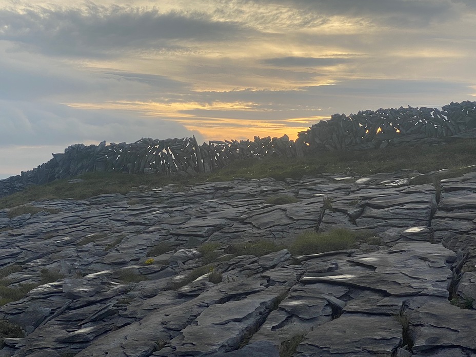 Burren Sunset, Slieve Elva