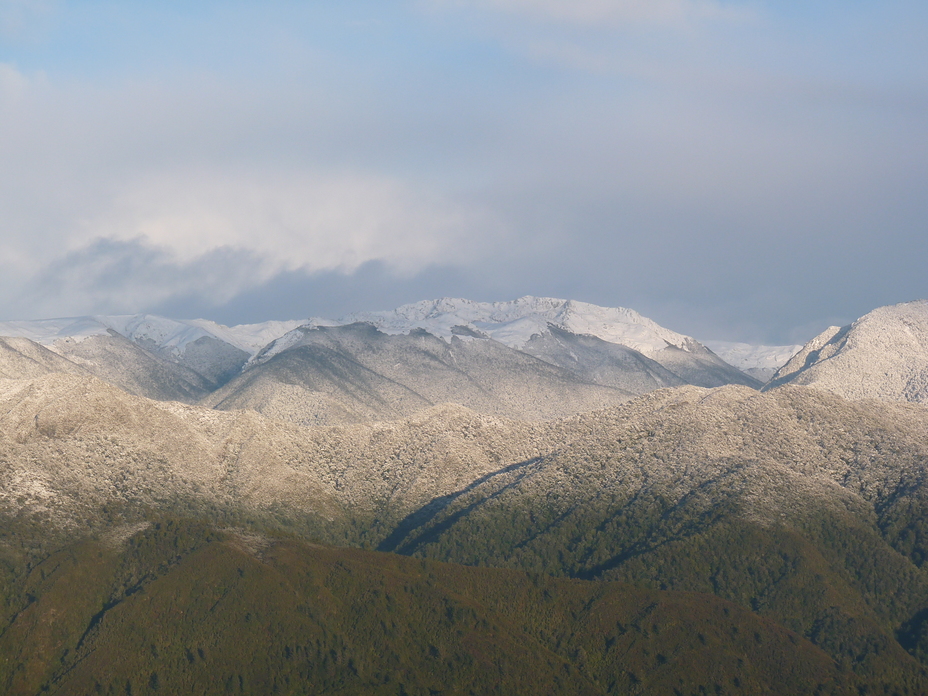 Kahurangi Snowfall, Mount Snowdon