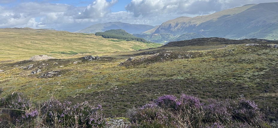 Armboth Fell view from summit 